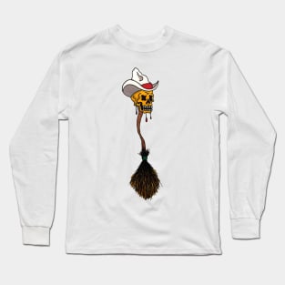 Cowboy witch ghost Long Sleeve T-Shirt